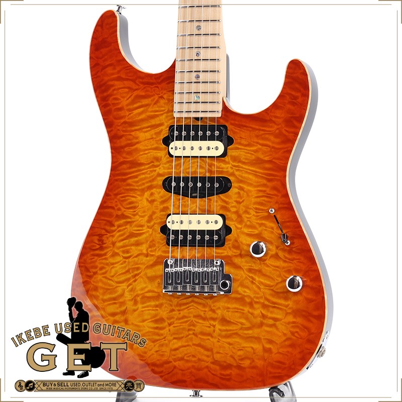 Suhr Guitars Standard Quilt Maple Top (Honey Burst/Scraped Binding)の画像